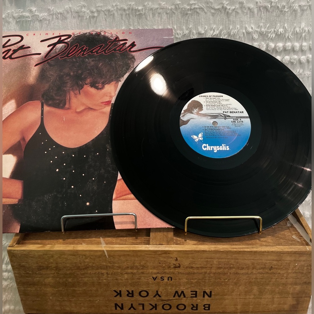 Pat Benatar Crimes of Passion vintage album 1980’s. Original owner. Stored well